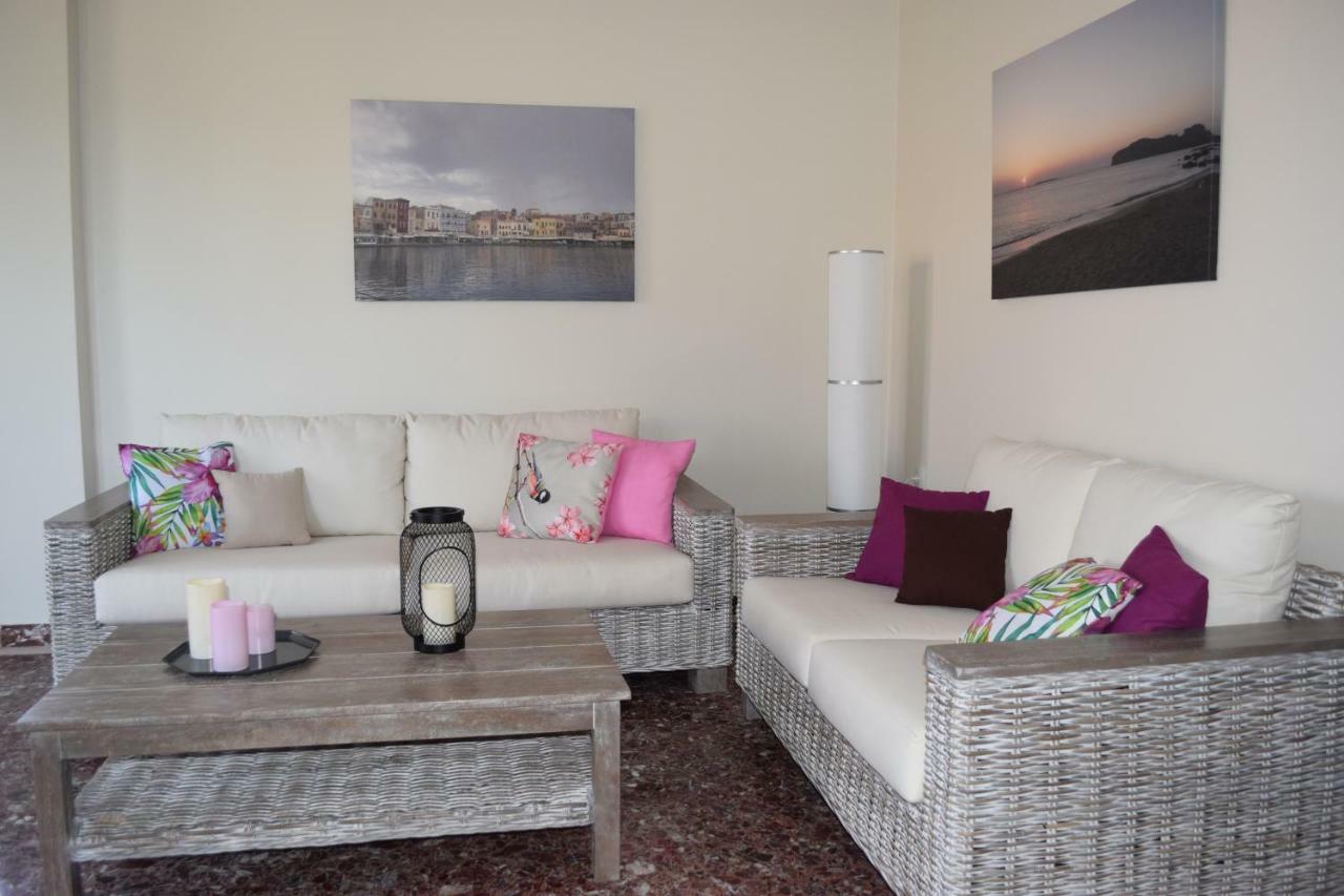 Modern Apartment With Garden Kissamos Ngoại thất bức ảnh